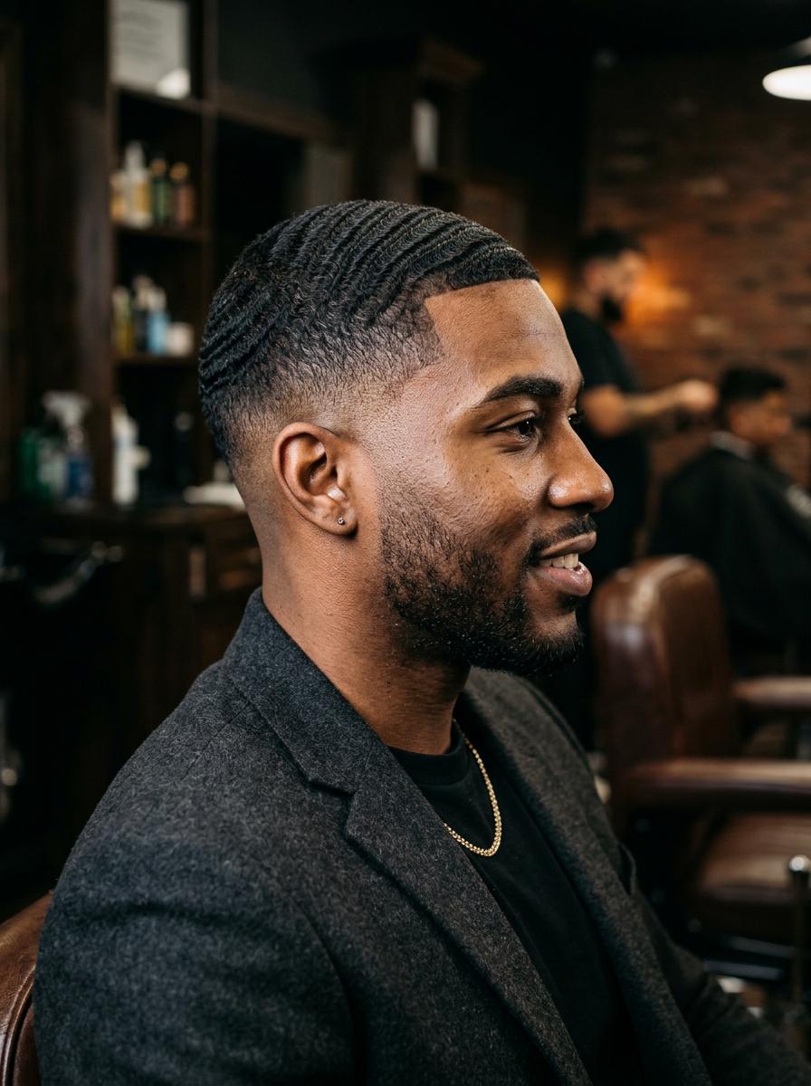 Taper fade with waves