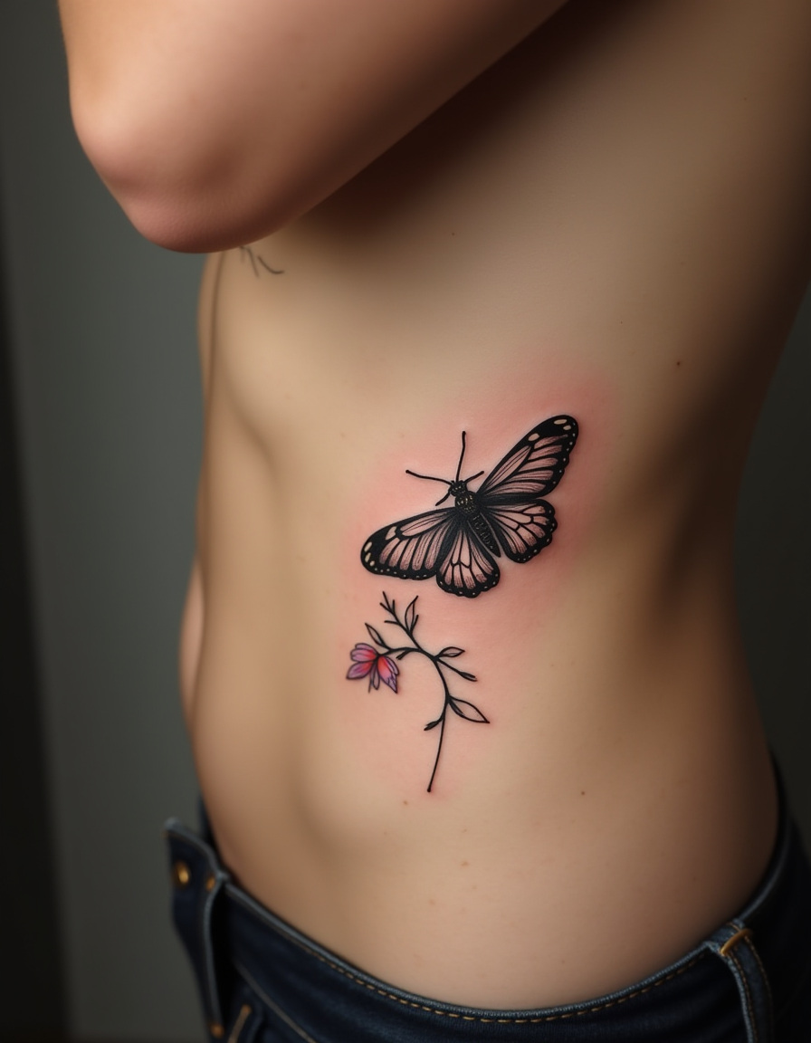 Fine line tattoo references and studio details